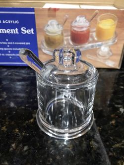 3 Piece Condiment Set