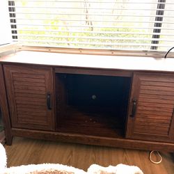 TV Console Stand (Walnut Color)