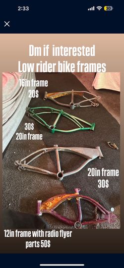 Lowrider Bike Parts And Full Bikes For Cheap Everything Gotta Go