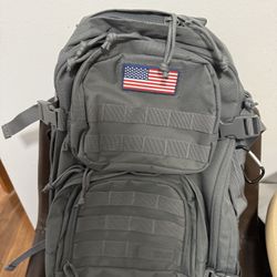 HT Highland Tactical tactical gray backpack