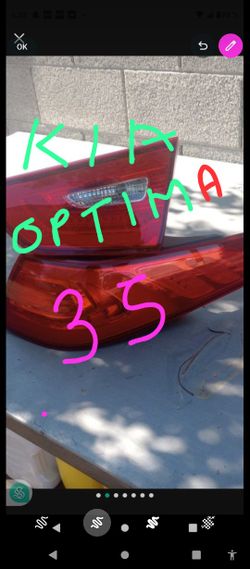 2014 KIA Optima Hybrid Tail Light