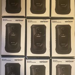 Bundle Lot Of 9 Kyocera DuraXV Extreme Verizon Flip Phones. Complete In Boxes.  These phones sets all include the complete new phones with batteries, 