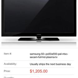 50 Inch Samsung Tv