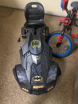 Batman Batmobile Kids Ride-On Go-Kart