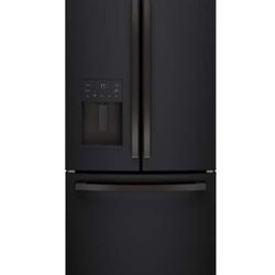 GE Slate Black French Door Refrigerator 