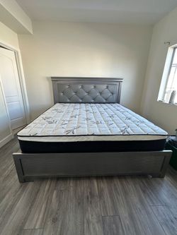 Queen Size Mattress Pillow Top New bedframe not included sold separately