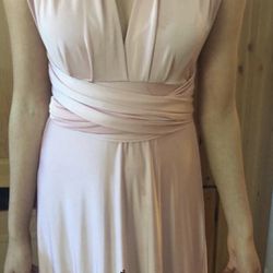 Size S Blush Dress Used Once Paid $129 Asking $50