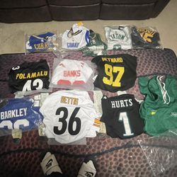 NBA & NFL Jerseys (selling All 4 One Money)