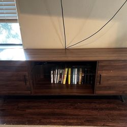 70” TV Console / Media Stand – Walnut finish