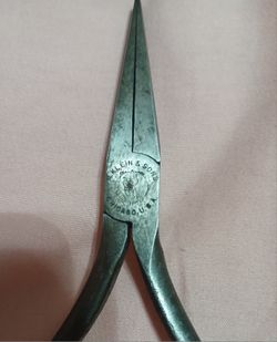 Vintage M. Klein & Sons 6" Flat Duckbill Pliers