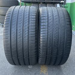 2 Used 315/30R22 Pirelli Tires 315 30 22 107W