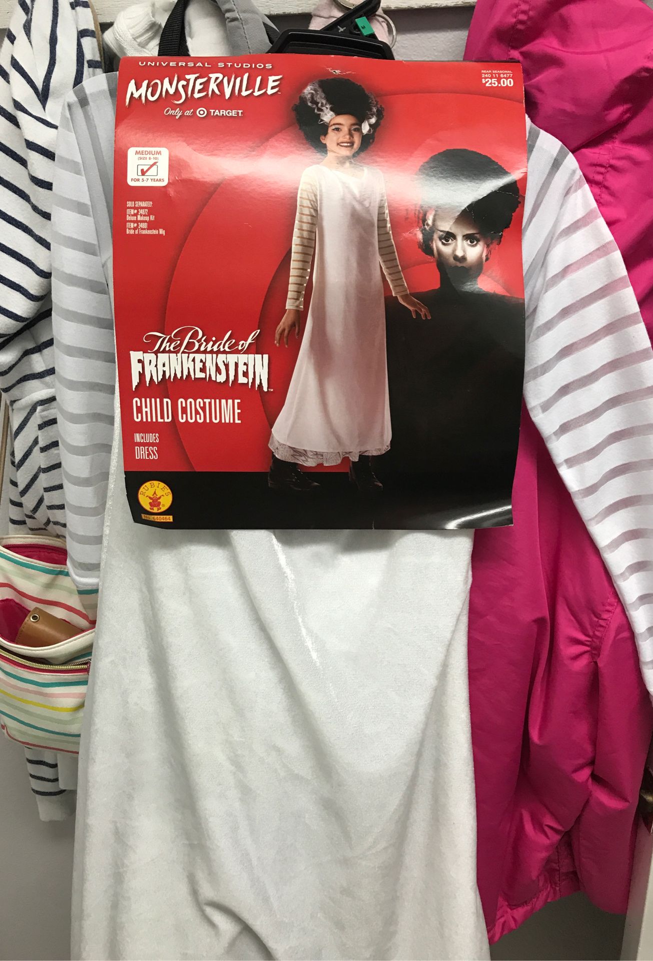 Bride of Frankenstein child costume