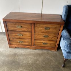 Dresser With Side Table