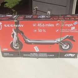 Segway GT3 super scooter w/45.6 mile range and 31mph 