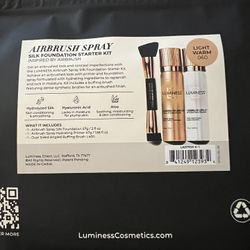 Lumness Makeup Airbrush Spray Silk Foundation 