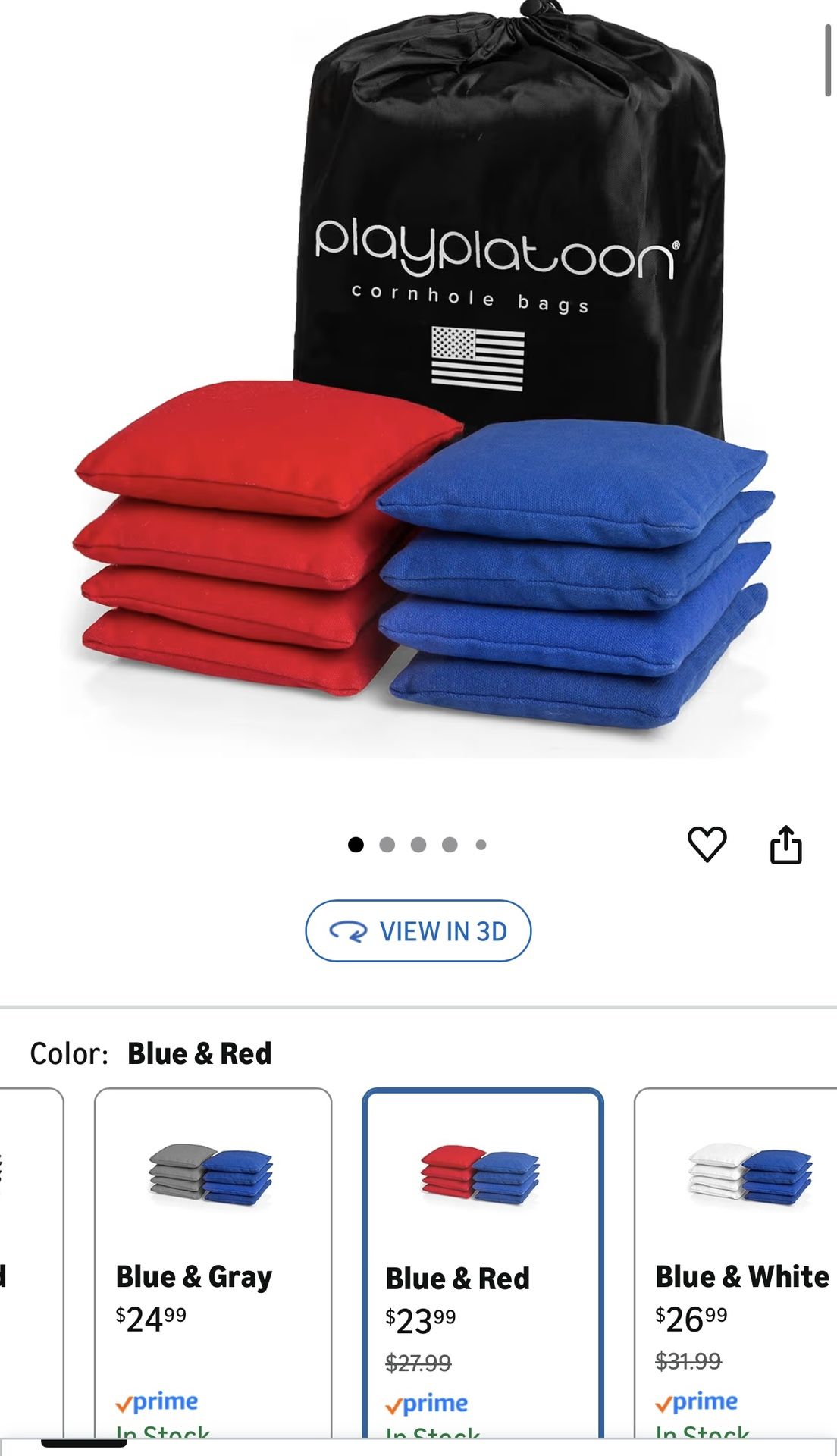 Bean Bags For Corn Hole Or Games 