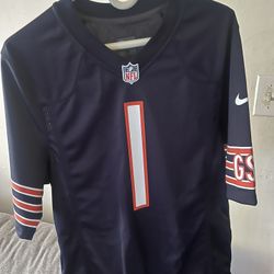 Justin fields Chicago bears jersey 