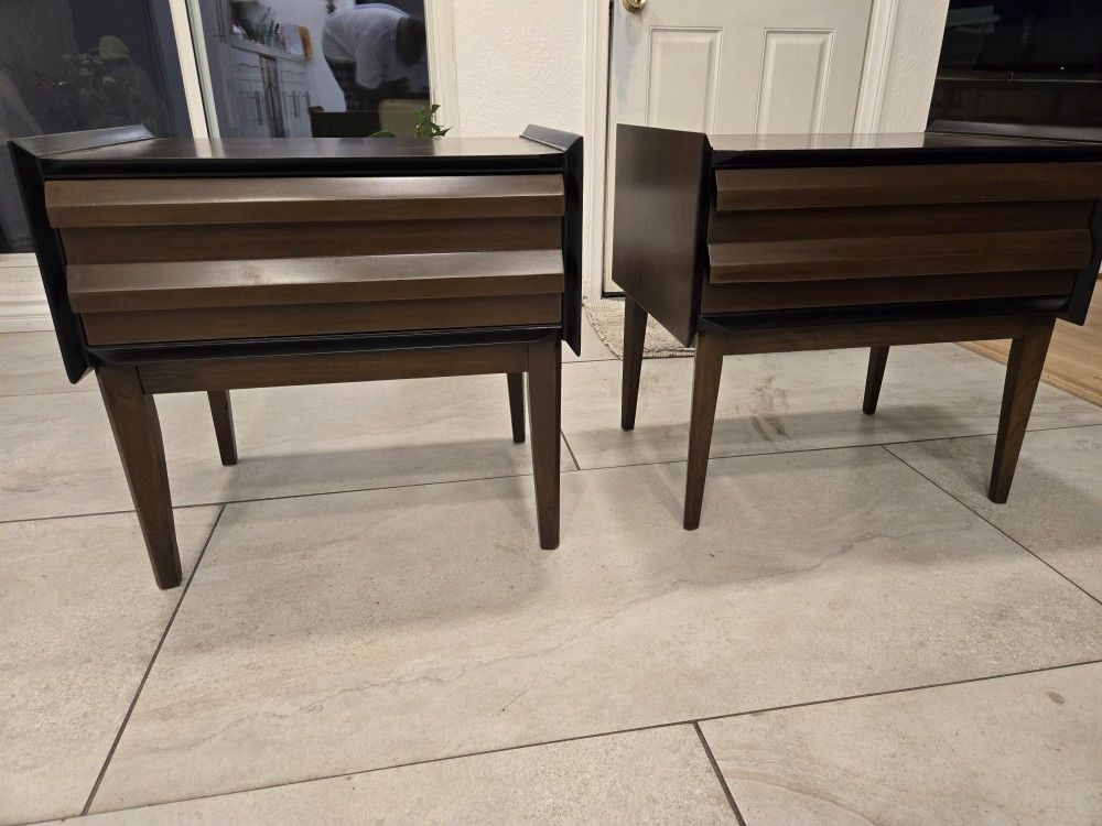Mid Century Nightstands-Bedside Tables