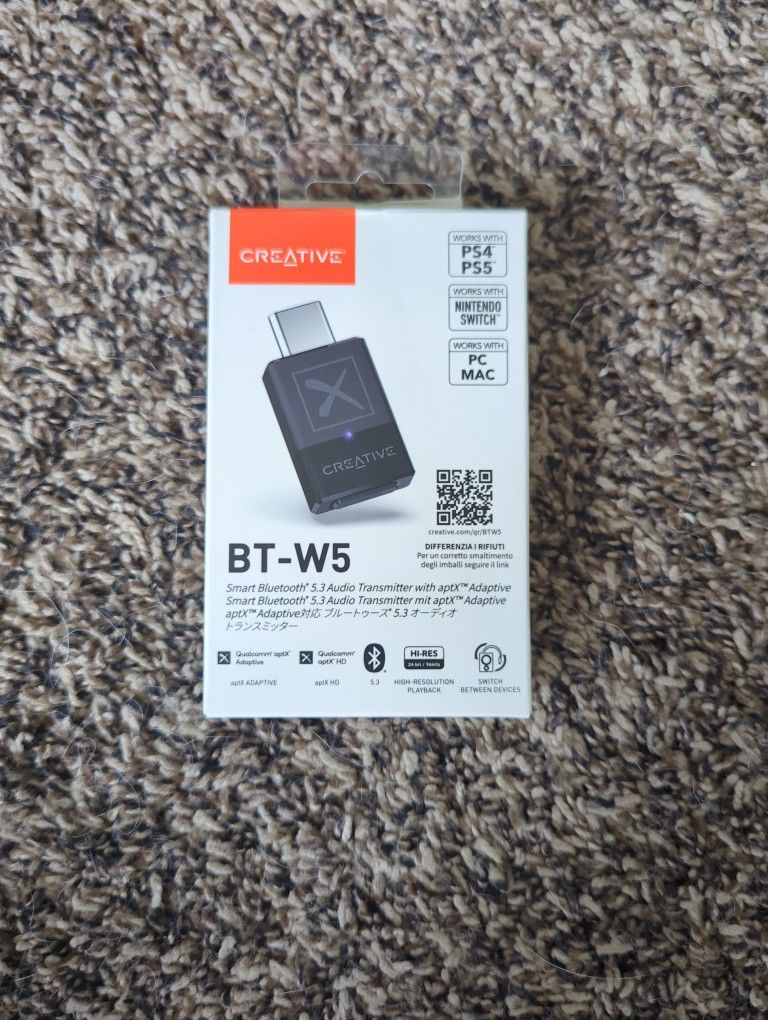 Creative BT-W5 Micro USB Bluetooth Adapter