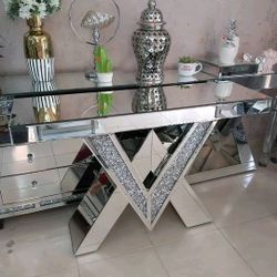 Console table on SALE. New in box. Financing available down to $53. Ask for price. 