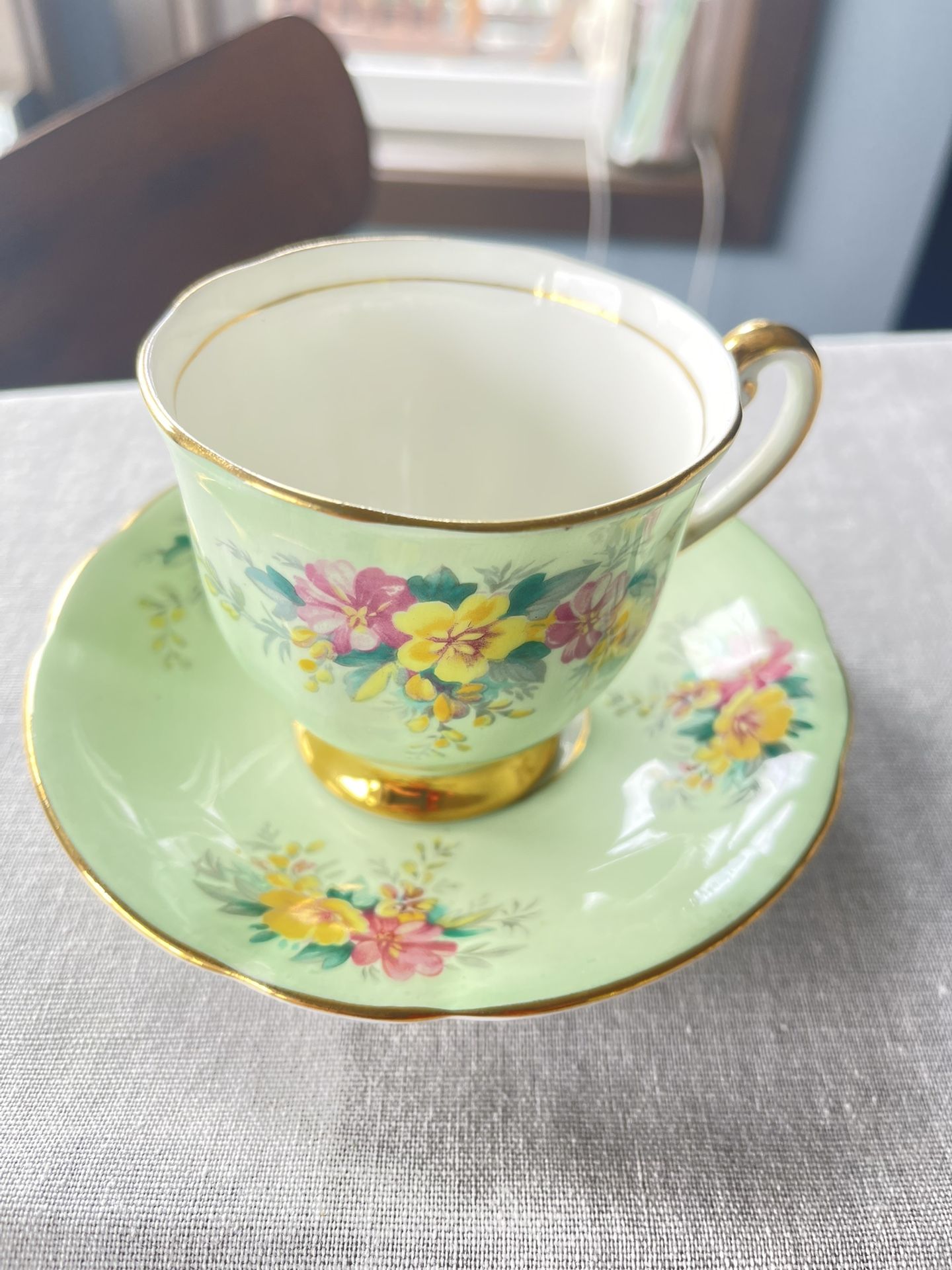 Antique Cup And Saucer