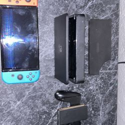 Oled Nintendo Switch With Super Mario Bros Wonder
