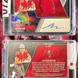2024 Jalen McMillan Zenith RPA /399 Rookie Patch Auto – Buccaneers
