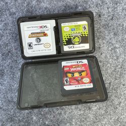 2 Ds Games , 1  3ds Game And Nintendo Ds Case