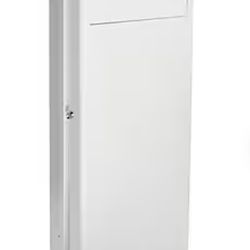 Adirhome 7.25 In. Built-In Wall Laundry Hamper - White