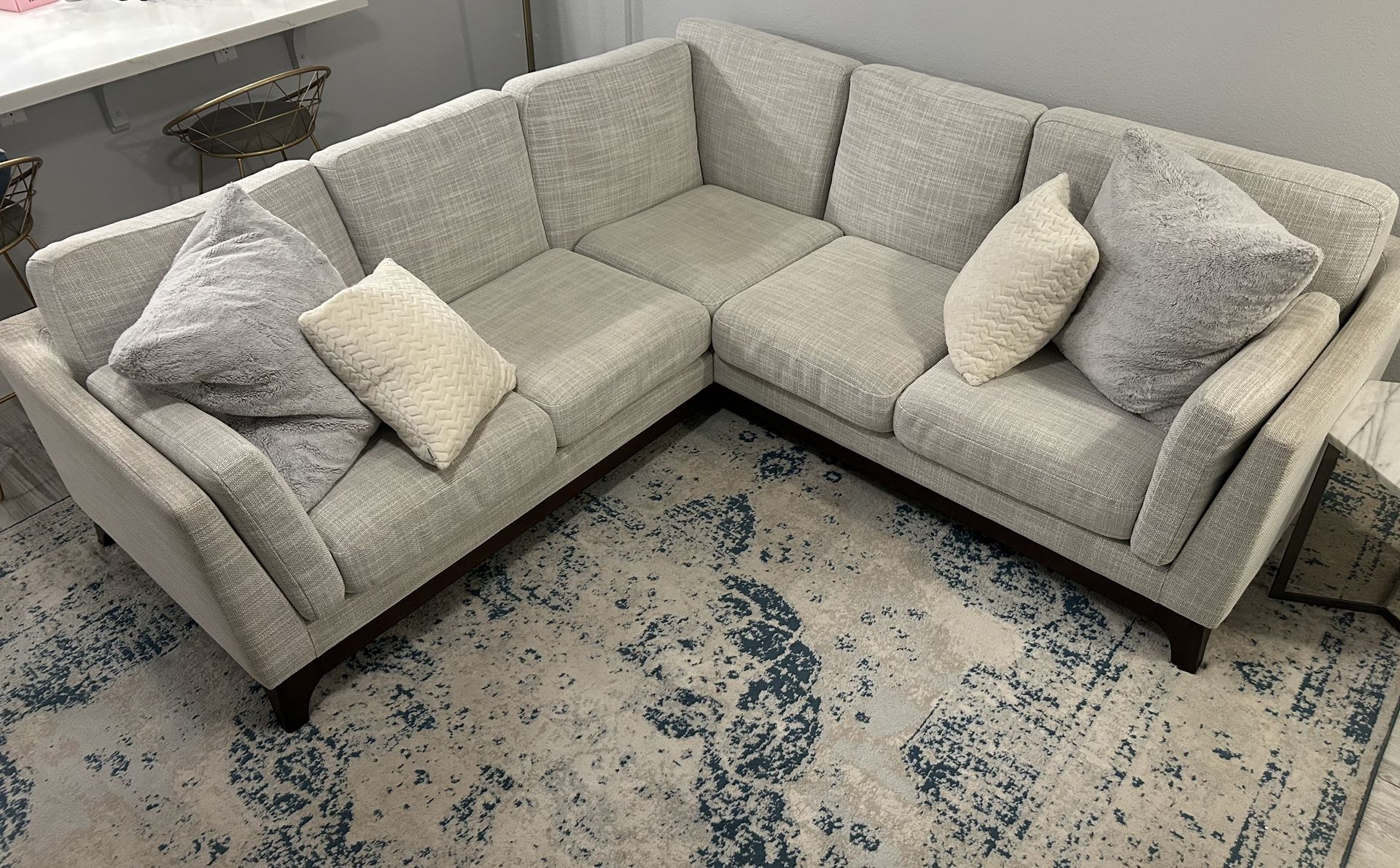 Mid century Modern Sectional Sofa- Article brand