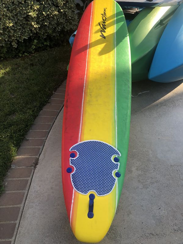 Wavestorm surfboards- 8 feet- tri finn for Sale in Santa Clarita, CA