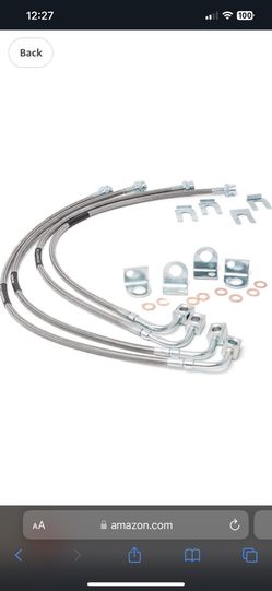 Jeep Wrangler Steel Braided Lines