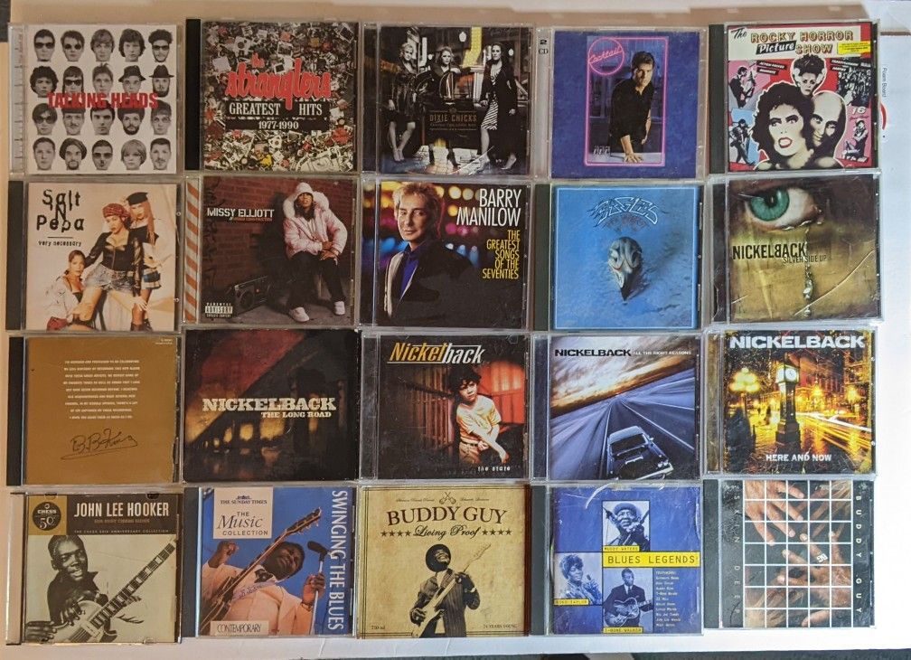 Job Group Lot 20 Mixed Lot CD Albums List Information Below