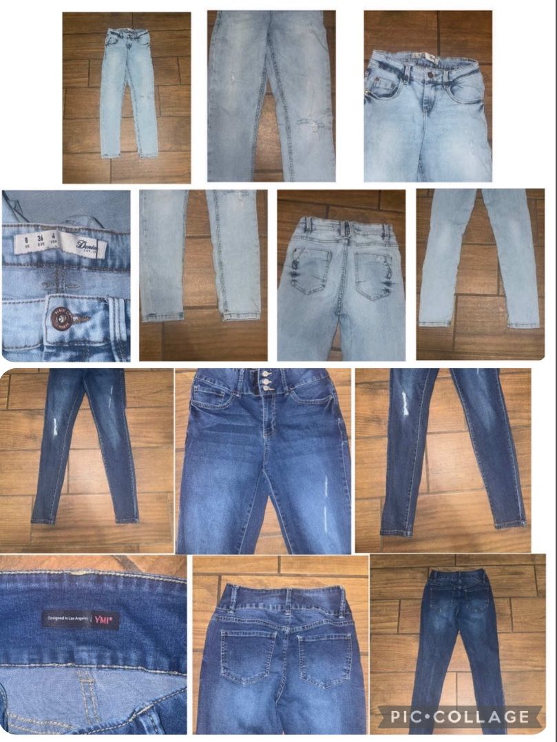 2 pair woman’s jeans size 4