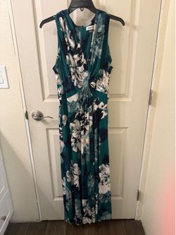 Calvin Klein green dress