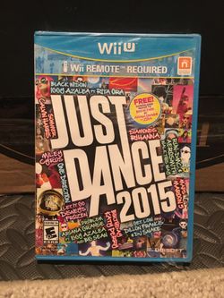 Just dance 2015  Wii U (( sealed ))