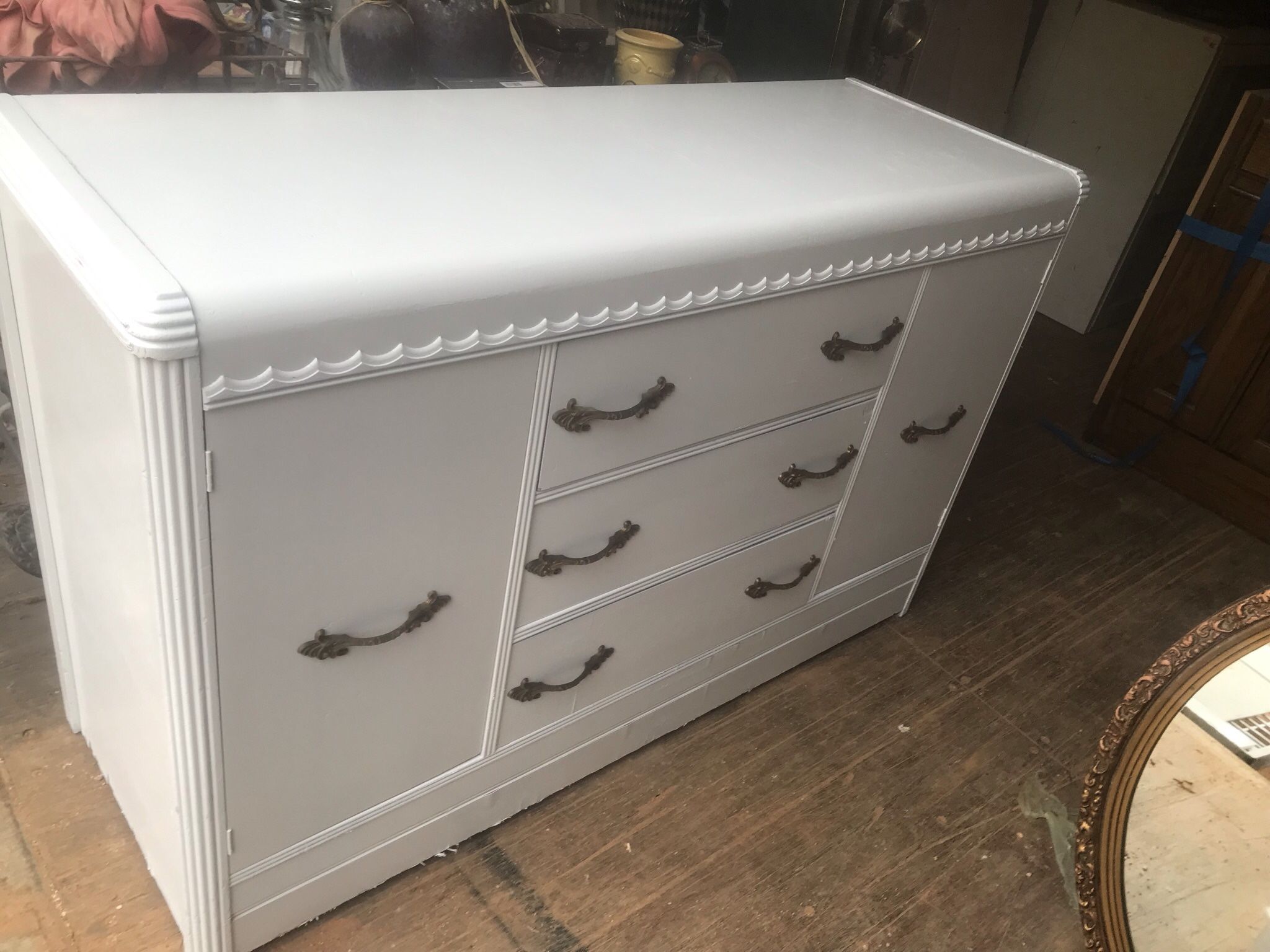 1920s Custom Antique Farmhouse Dresser