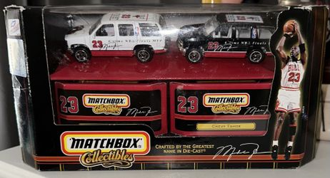 Michael Jordan matchbox 1990s Sealed 2 Set
