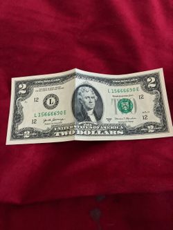 I found a rare 2$ bill