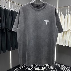 Chrome Hearts Grey T Shirt New 