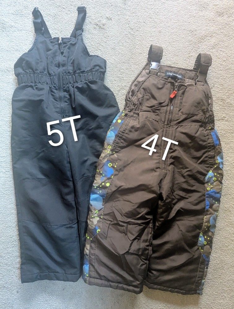 ❄️ Snow Suits ~ 4T & 5T