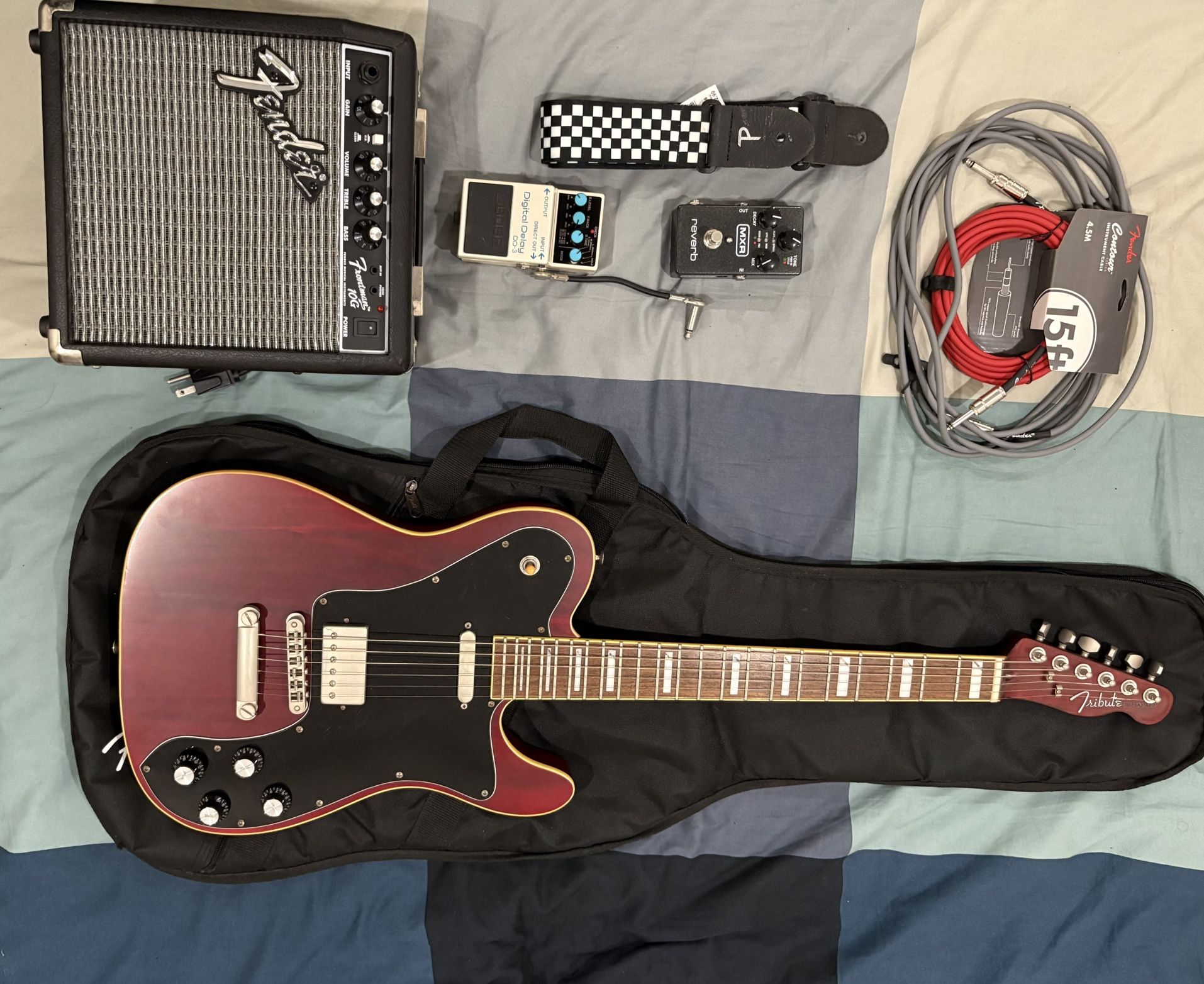 Custom Chambered Set Neck Master Series Telecaster Bundle Need Gone ASAP