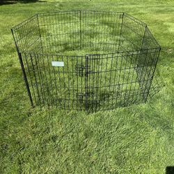 Foldable Wire Pet Play Enclosure 