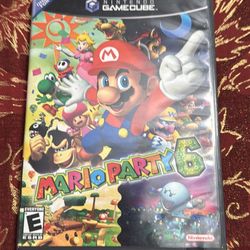 Mario party 6 GameCube 
