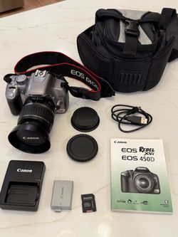 Canon eos rebel xsi digital camera