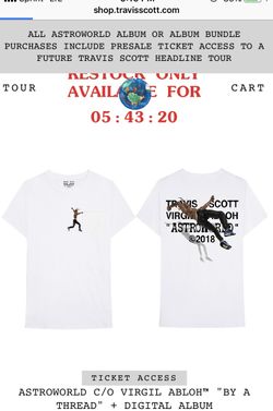 Travis scott x virgil abloh by a hot sale thread