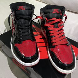 Air Jordan 1 Retro High Og Black And Red 