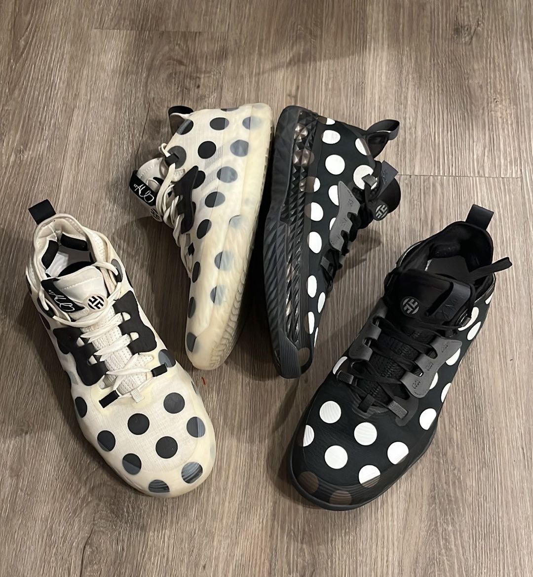 Both Adidas Shoes Mens White Black Harden Futurenatural