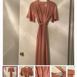 Muave Jumpsuit From Touchdolls Small New
