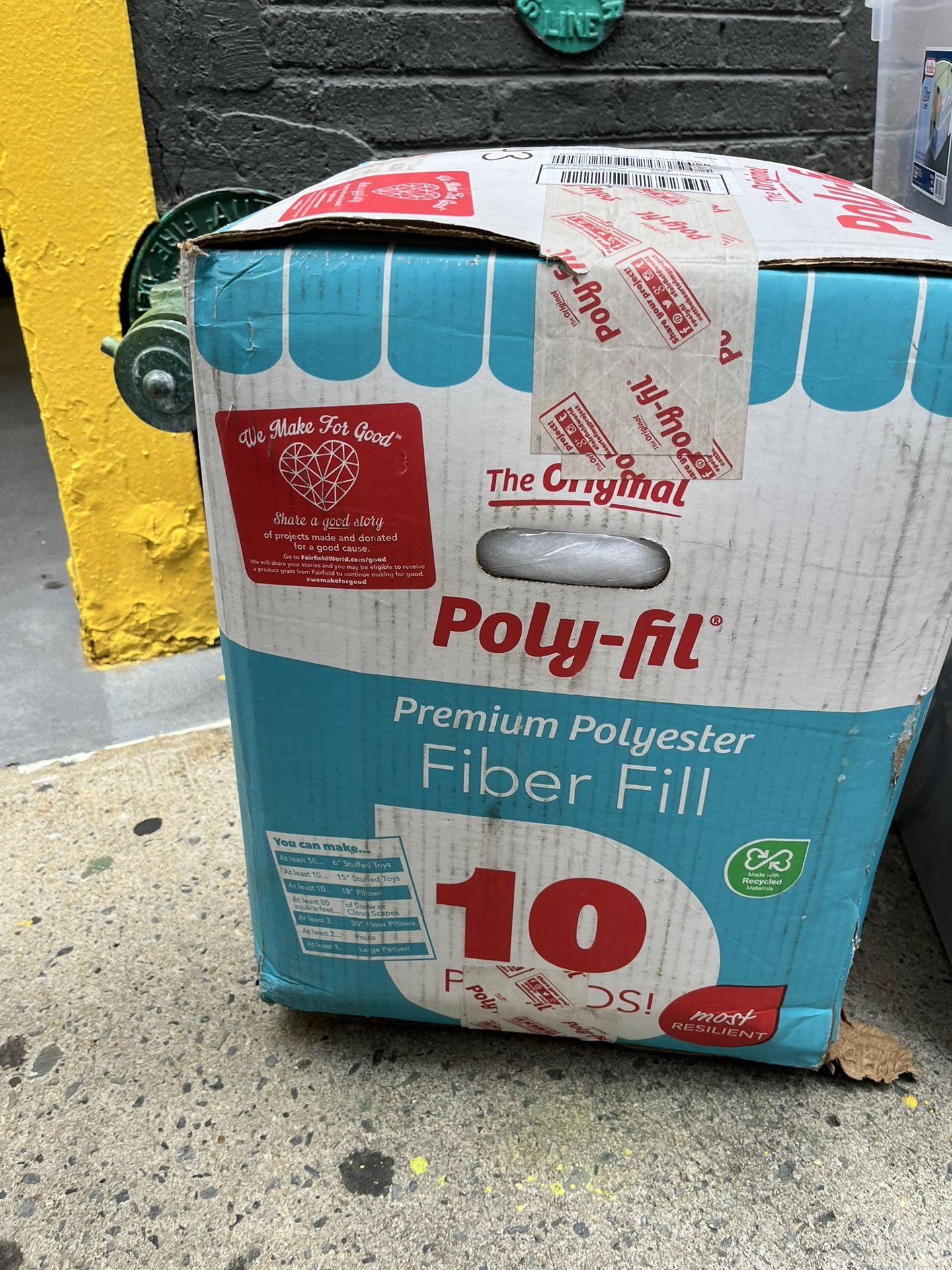 Poly-FilĀ® Premium Polyester Fiber Fill by Fairfield